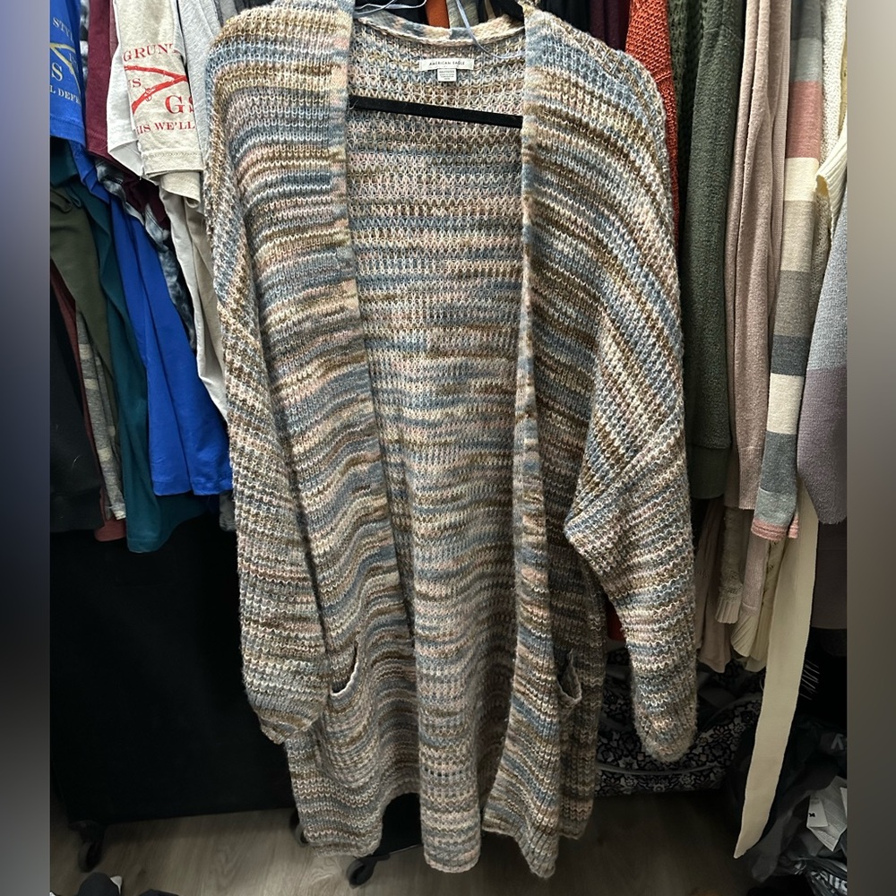 AE American Eagle Super Comfy Baggy Cardigan Sweater XXL 2X